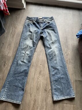 MICHAEL Michael Kors Light Blue Boot-Cut Jeans